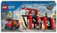 Конструктор LEGO City Пожарное депо с пожарной машиной 843 детали (60414) - изображение 1