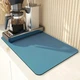 Диатомитовый суперпоглощающий коврик для кухни 49*39 см Blue - изображение 1