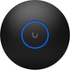 Набір з 3 корпусів для точок доступу Ubiquiti UniFi U6+ Cover Black (nHD-cover-Black-3) - зображення 1