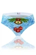 Трусики-стрінги TOTALFIT XP2K10-P7 Christmas Baby XS Блакитний - зображення 1