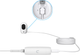 Kabel Ubiquiti G4 Instant PoE - USB-C 4.5 m White (UACC-G4-INS-Cable-USB-4.5M) - obraz 4