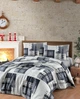 Комплект постельного белья First Choice Flanel 200×220 см Winter Grey - изображение 1