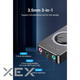 Звукова плата USB Vention Audio USB - 3х3,5 мм jack 0.15m Volume Control (CDRBB) - изображение 5