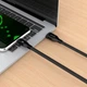 Кабель Proove Flat Out USB на Micro USB 2.4A (1m) Black - зображення 2