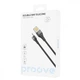 Кабель Proove Double Way Silicone 2.4A USB на Micro USB(1m) Black - зображення 3
