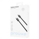 Кабель Proove Energy Stream 60W Type-C to Type-C 3А (1m) Black - зображення 3