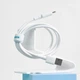 Кабель для iPhone Type-C to Lightning Proove Small Silicone 20W (1m) white - зображення 9