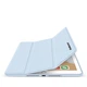 Чехол для планшета BeCover Tri Fold Soft TPU Silicone Apple iPad 10.2 2019/2020/2021 Light Blue (708515) - изображение 4