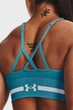 Жіночий спортивний топ UA Seamless Low Long Bra Under Armour XL 1357719-433 - зображення 9