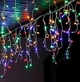 Гирлянда бахрома дождик, 2x0,5м, 80 LED, 220В, прозрачный провод, 8 режимов, Мультиколор - изображение 7