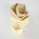Кошик МВМ MY HOME плетений 11х11х17 cм Білий (TH-34 S WHITE) - зображення 6