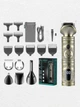 Універсальна триммер машинка зручна для стрижки волосся 6 в 1 VGR Professional Grooming kit V-106 Золотий - зображення 5