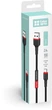 Кабель ColorWay USB - Type-C (PVC - red head) 2.4А 1 м Black (CW-CBUC064-BK) - изображение 6