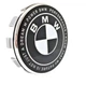 Колпачки в диски BMW, Black-White, заглушки в колеса 68 мм - изображение 1