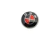 Ковпачки в диски BMW, Red, заглушки в колеса 68 мм (комплект) - зображення 5