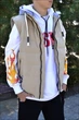 Бежевий чоловічий жилет RED Vest To Day Beige 56 Бежевий - изображение 1