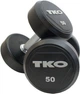 Гантель прогумована TKO K828RR-50, 50 кг - изображение 1