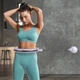 Хула-хуп з магнітами та обважнювачами inSPORTline Weight Hoop Pro 69-105 см - изображение 2