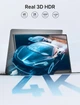 ​Кабель JSAUX Type-C to mini HDMI Right Angle 4K@30Hz/2K@60Hz/1080P (Long Side Toward Screen) 0.9м белый - изображение 3