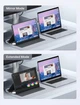 ​Кабель JSAUX Type-C to mini HDMI Right Angle 4K@30Hz/2K@60Hz/1080P (Long Side Toward Screen) 0.9м белый - изображение 4