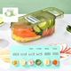 Багатофункціональна овочерізка зі змінними насадками slicer 2232 терка для овочів з контейнером - зображення 6
