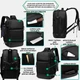 Рюкзак городской Ozuko 9405S 22л с отделением для ноутбука 16" Black (16198) - изображение 3