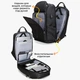 Рюкзак міський Mark Ryden 7080D 31л для ноутбука 17,3" та USB Black (16247) - зображення 7