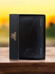 Чоловічий шкіряний гаманець Bull Kraft чорний №1002ч - изображение 8