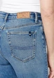 Джинси Buffalo David Bitton High Rise Straight Stretch Jayden Jeans Color: Veined and Crinkled Blue Size: 25 - зображення 6