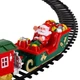 Різдвяний паровоз під ялинку з музикою Merry Christmas 185 см 30 деталей 119126-005 робота від батарейок - зображення 6