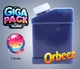 Орбізи, гідрогель, гідрогелеві кульки Orbeez 7-8 мм Giga Pack 50000 шт., синій - зображення 1