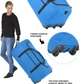 Сумка дорожня на колесах TravelZ Wheelbag 100 Liter Blue (603093) - изображение 5