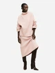 Свитер вязаный женский H&M 061179932 XL Светло-розовый (6666000329523) - изображение 3