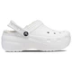 Сабо Crocs Classic Platform Lined Clog White M6-38-24.5 см 207938 - зображення 1