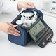 Чоловіча косметичка органайзер Несесер для туалетного приладдя TRAVEL BAG 15х14.5х25 см Синій - зображення 3