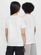 Підліткова футболка Nike K Nsw Tee Emb Futura Lbr FZ5177-100 147-158 см Біла (197596248708) - зображення 2