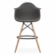 Стілець Тауер Вуд Eames барний високий чорний - изображение 2