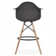 Стілець Тауер Вуд Eames барний високий чорний - изображение 3