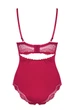 Боди Obsessive 42/44(S/M) Красный (101605) - изображение 6