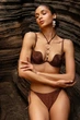 Купальник Push Up, плавки бразиліана Anabel Arto 48A/XL Бронза-72 (102037) - зображення 1
