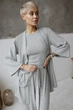Халат Leinle 50(2XL) Серый меланж (102665) - изображение 3