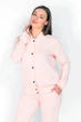 Комплект: бомбер и брюки Anabel Arto 42(S) Розовый-57 (100614) - изображение 6