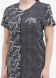 Халат Wild Love 2XL темно-синій 83041 - зображення 3