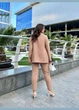 Классический костюм тройка 4417243 Бежевый 60-62 - изображение 4