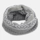 Детский зимний комплект (шапка + снуд) для девочки Chicco 16183-095 49 Серый (8059609557356) - изображение 4