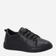 Sneakersy damskie skórzane VENEZIA D009LEBLOSP048 40 Czarne (5906140518694) - obraz 2