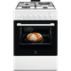 Плита комбинированная ELECTROLUX LKM624022W - изображение 1