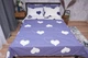 Пододеяльник Moon&Star Бязь Gold Люкс Royal Blue Полуторный Евро 160x220 см (MS-870000061) - изображение 2