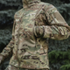 Тактичний теплий M-Tac костюм Soft Shell Winter Multicam мультикам 2XL + шапка у подарунок - зображення 6