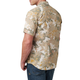 Рубашка тактическая 5.11 Tactical® Wyatt Print Short Sleeve Shirt L Sand Dune Canopy Camo - изображение 3